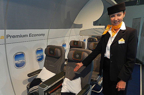 Premium Economy Class Lufthansa Präsentation Foto Franz Zussner_1