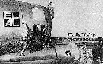 Palästinensischer Terroranschlag auf EL-AL-Flug 253 in Athen 1968