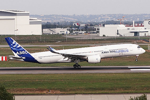 Airbus A350 F-WXWB Foto Paul Bannwarth