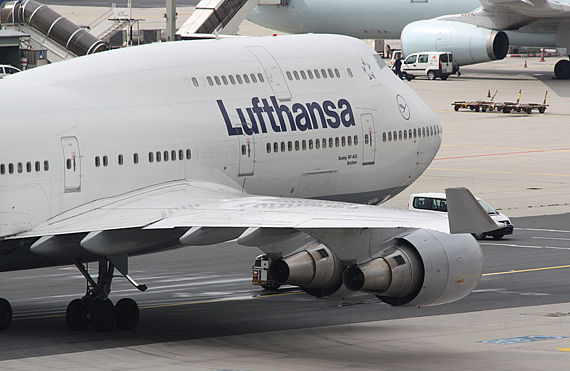 Boeing 747-400 der Lufthansa in Frankfurt - Foto: Christian Zeilinger