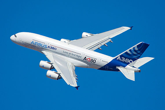 Airbus A380-800 Symbolbild - Foto: Airbus S.A.S.Airbus A380-800 - Foto: Airbus S.A.S.
