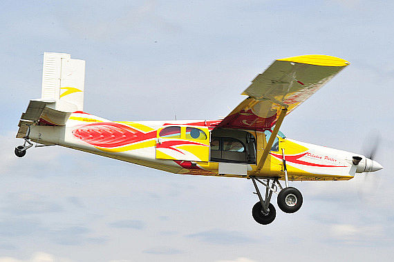 Pilatus PC6 PC-6 Absetzmaschine Symbolbild ohne Kennzeichen Foto PA Austrian Wings Media Crew