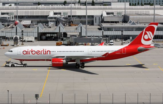 Airbus A330 der Air Berlin - Foto: Christian Zeilinger