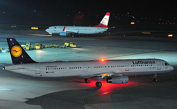 Airbus A321 der Lufthansa (Vordergrund, Symbolbild) - Foto: Austrian Wings Media Crew