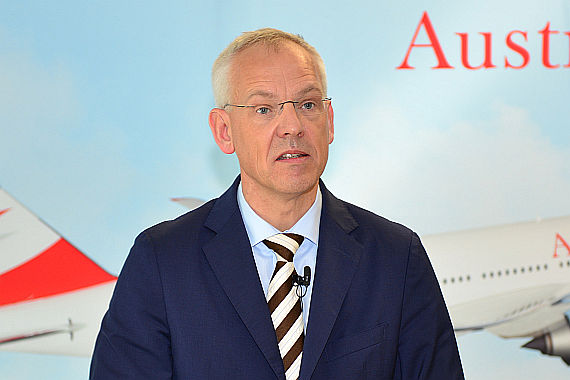 AUA Austrian Airlines Vorstand Tyrolean Airways Geschäftsführer Klaus Froese Foto PA Austrian Wings Media Crew