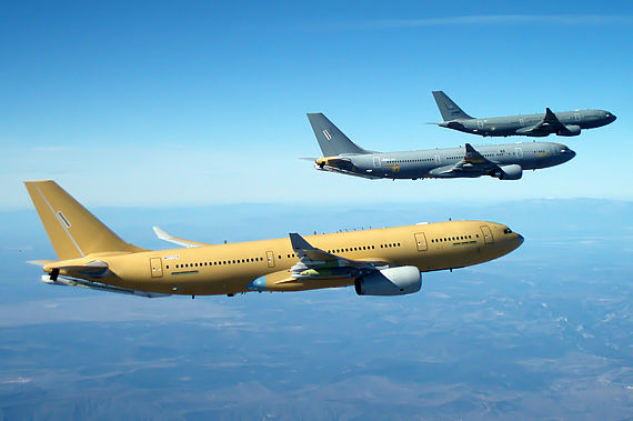Airbus A330 MRTT - Formation - Foto: Airbus