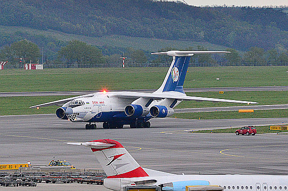 Silk Way IL-76 4K-AZ101 Foto PA Austrian Wings Media Crew