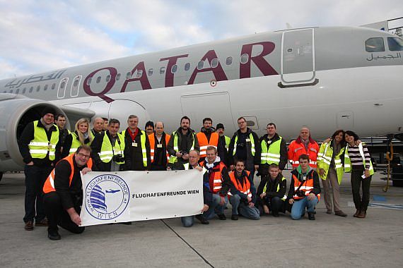 Qatar Airways Jubiläum Flughafenfreunde Wien