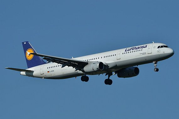 Lufthansa Airbus A321 D-AISN Foto Huber Austrian Wings Media Crew