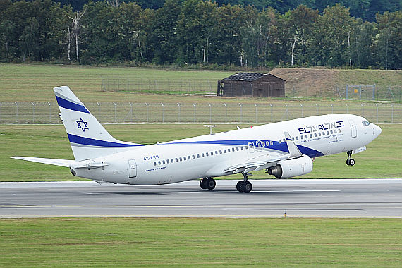 El Al Israel Airlines Boeing 737-800 beim Start auf Piste 29_1 Foto PA Austrian Wings Media Crew