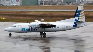 Foto Mathias Claus VLM Airlines Fokker 50 OO-VLI