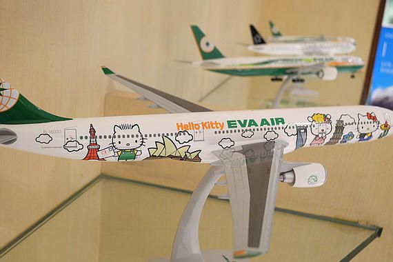 EVA Air Flugmodelle - Foto: Austrian Wings Media Crew
