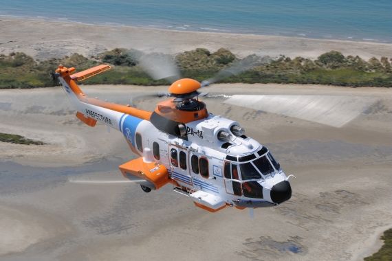 H225 der argentinischen Küstenwache - Foto: Anthony Pecchi