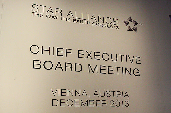 Star Alliance Chief Executive Board Meeting in Wien