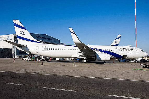El Al Israel Airlines Boeing 737-900 4X-EHA Credit Courtesy TLV Spotters