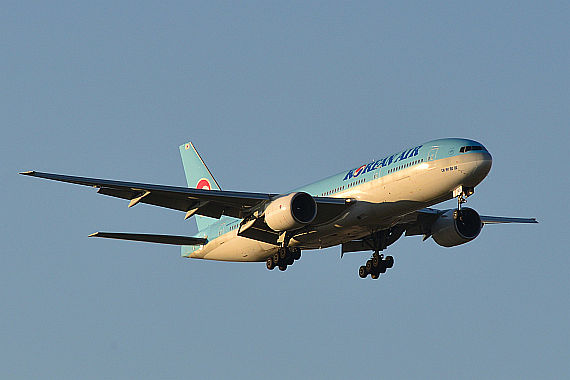 Korean Air Boeing 777 HL7743 Foto PA Austrian Wings Media Crew