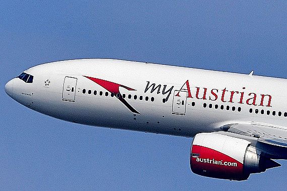 AUA Austrian Airlines MyAustrian Symbolbild Sujetbild Foto Huber Austrian Wings Media Crew