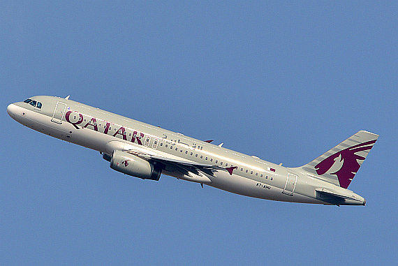 Qatar Airways Airbus A320 A7-AHU Foto PA Austrian Wings Media Crew