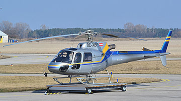 AS350 Ecureuil OE-XBF Foto PA Austrian Wings Media Crew
