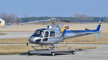 AS350 Ecureuil OE-XBF Foto PA Austrian Wings Media Crew