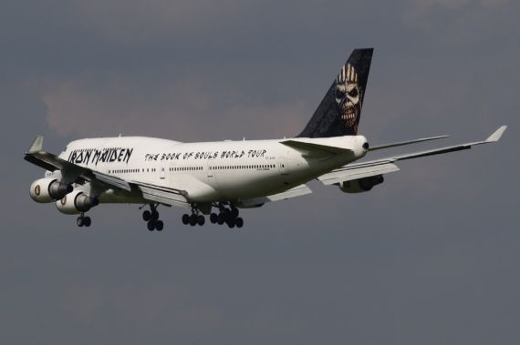 Iron Maiden Boeing 747-400 Ed Force One TF-AAK Foto Kevin Schrenk_003 Iron Maiden Boeing 747-400 Ed Force One TF-AAK Foto Kevin Schrenk_003