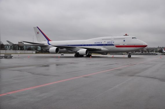 WEF 2014 koreanische Boeing 747 01. Copyright by Andy Herzog