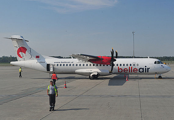 ATR72 der Belle Air - Foto: Austrian Wings Media Crew