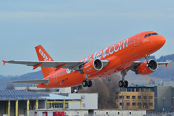 EasyJet Airbus A320 Sonderlackierung 200th Aircraft G-EZUI_1 PA Austrian Wings Media Crew
