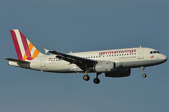 Germanwings Airbus A319 D-AGWM Foto Huber Austrian Wings Media Crew