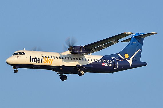 InterSky ATR72-600 OE-LIB Foto PA Austrian Wings Media Crew