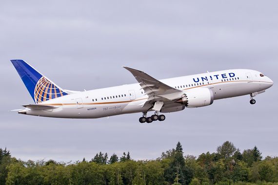 United Airlines Boeing 787-8 Dreamliner - Foto: Boeing