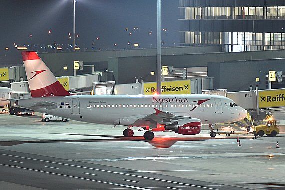 AUA Austrian Airlines Airbus A319 OE-LDG erster Flieger ohne myAustrian Foto Austrian Wings Media Crew_001