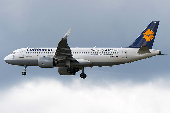 Lufthansa A320 neo D-AINA - Foto: Austrian Wings Media Crew