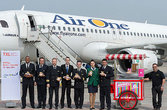 Air One Erstflug Berlin Berliner Flughäfen