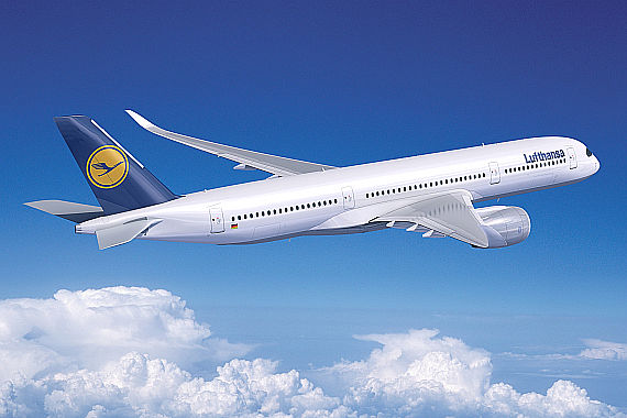 Lufthansa Airbus A350-900 Credit Airbus