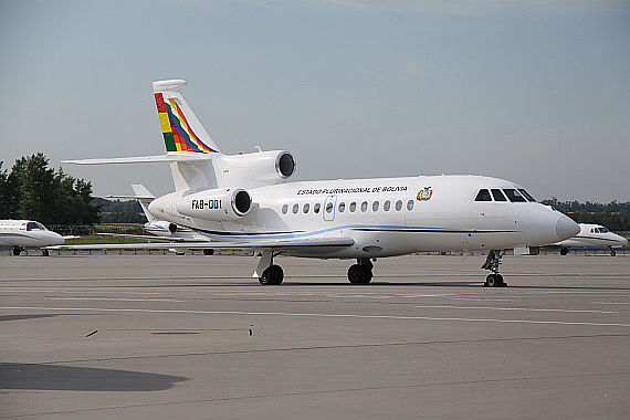 Dassault Falcon 900 FAB-001 bolivianischer Luftstreitkräfte bolivianischer Präsident