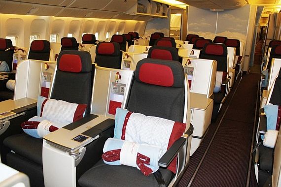 Die neue AUA-Langstrecken-Business Class - Foto: AUA