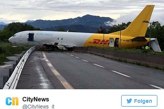 runway overshoot bergamo 05082016