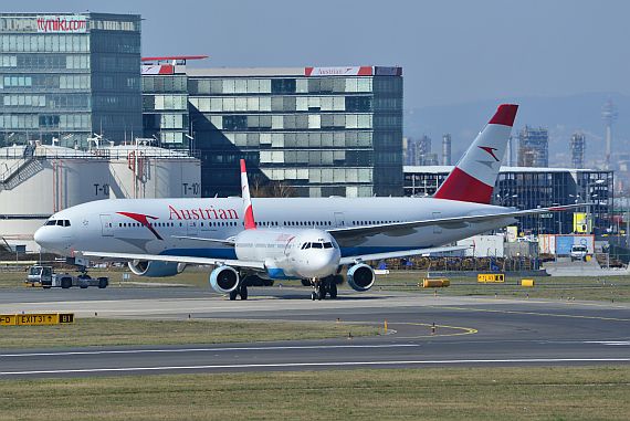 AUA Austrian Airlines Symbolbild Sujetbild Foto PA Austrian Wings Media Crew