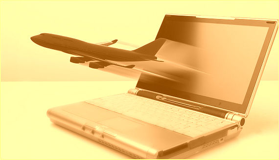 Flugticketverkauf via Internet (Symbolfoto)