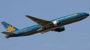 Boeing 777-200 von Vietnam Airlines, Symbolbild - Foto: Konstantin von Wedelstädt / Wiki Commons