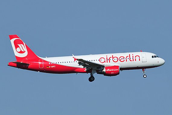 Air Berlin Airbus A320, Symbolbild - Foto: PA / Austrian Wings Media Crew