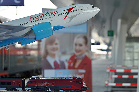 AUA ÖBB Modelle2 - Foto: Austrian Wings Media Crew