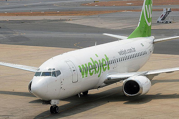 Boeing 737-300 von Webjet - Foto: Antonio Cruz/ABr / Wiki Commons