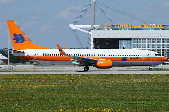 Hapag Lloyd - TUIfly Boeing 737-800 - Foto Austrian Wings Media Crew