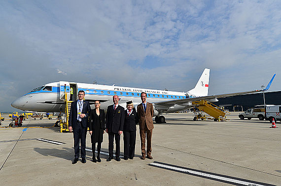 LOT Polish Airlines Embraer E175 Retro SP-LIE_5 Foto PA Austrian Wings Media Crew