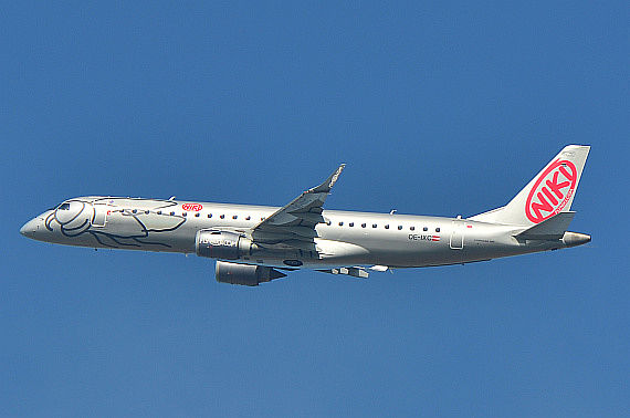 NIKI Embraer E190 OE-IXC Foto PA Austrian Wings Media Crew