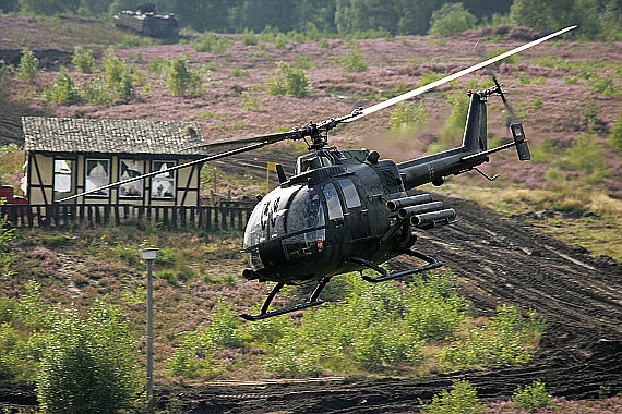 BO 105 Panzerabwehrhubschrauber der deutschen Bundeswehr - Foto: Wikimedia Commons