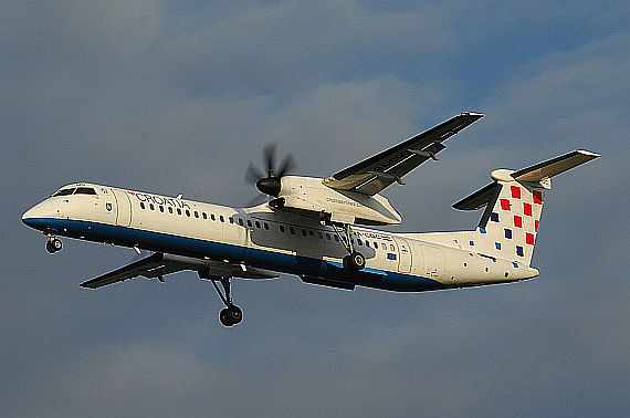 Croatia Airlines Bombardier Q400 9A-CQC Foto PA Austrian Wings Media Crew