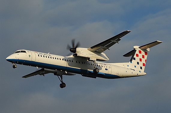 Croatia Airlines Bombardier Q400 9A-CQC Foto PA Austrian Wings Media Crew